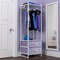 Sorbus Clothing Rack with Drawers - Clothes Stand Dresser - Wood Top, Steel Frame, & Fabric Drawers - Tall Closet Storage Organizer - Garment Rack for Hanging Shirts, Dresses, & Jackets
